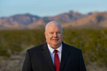 Pahrump Justice Court pro tem judge Michael Foley is running for justice of the peace this year ...