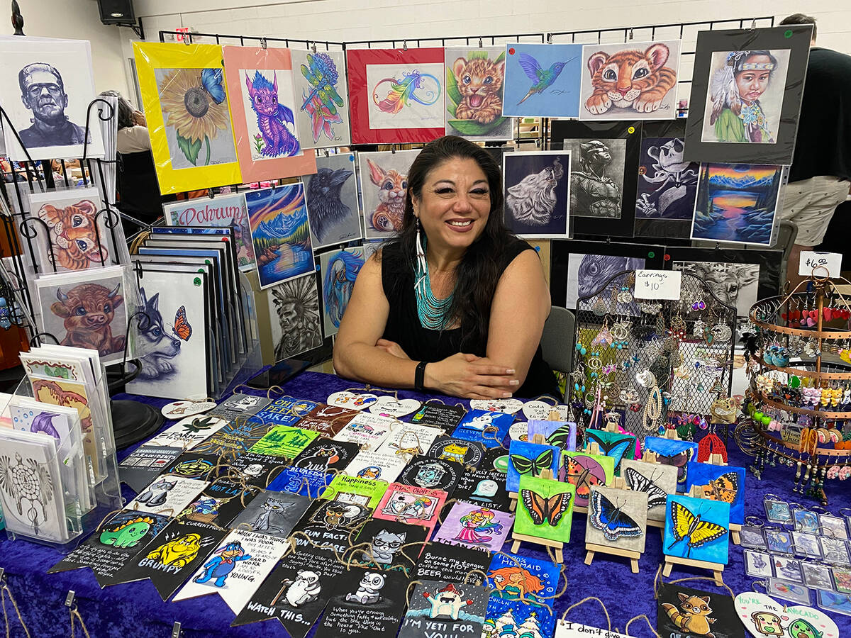 Rachel of Rachel's Designs was one of the 33 vendors taking part in the Heart & Hand Craft Fair ...