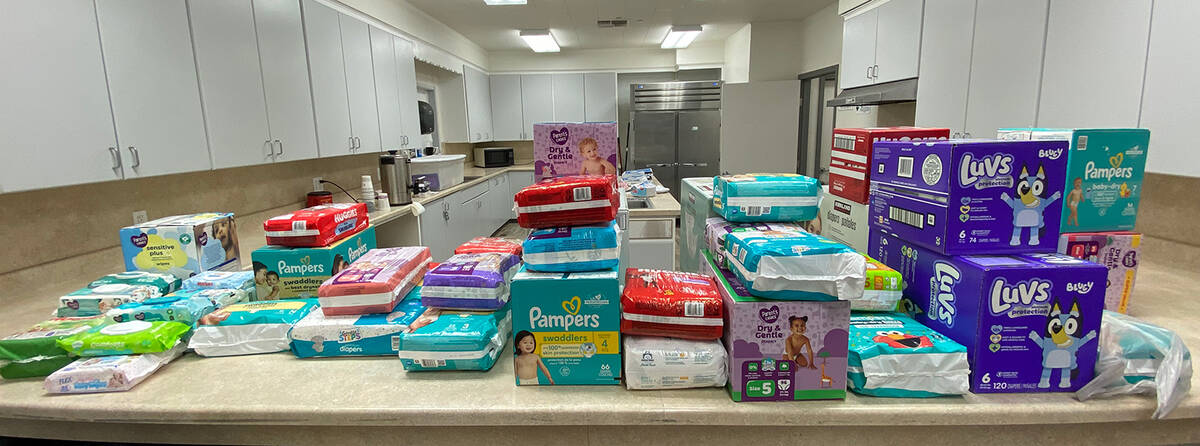 The Heart & Hand Craft Fair brought in much-needed diaper donations for Nevada Outreach's Pahru ...