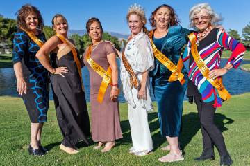 The Ms. Senior Golden Years ladies are gearing up for this year's pageant, with five contenders ...