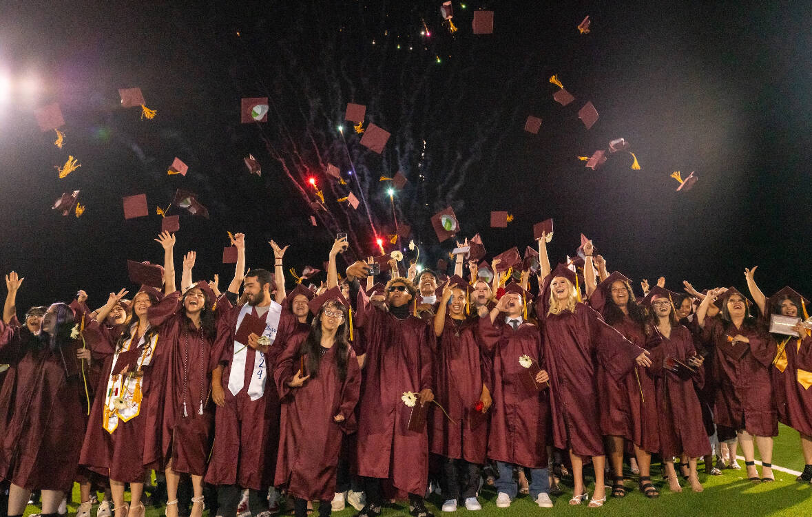 The Pahrump Valley High School Graduation will take place this Friday, May 29 on the football f ...