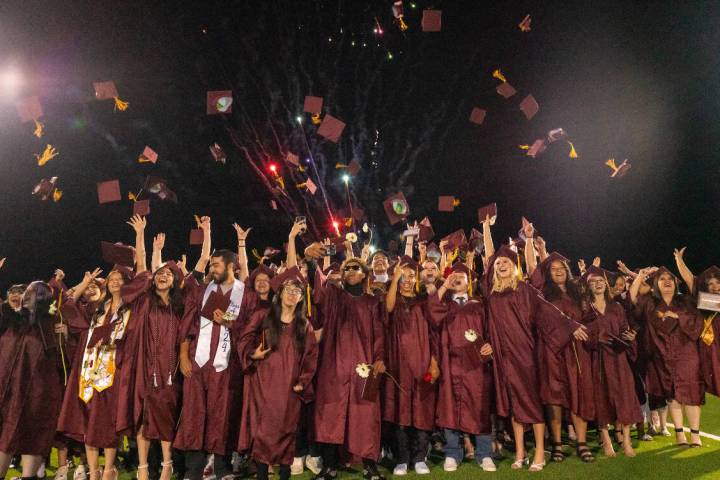 The Pahrump Valley High School Graduation will take place this Friday, May 29 on the football f ...