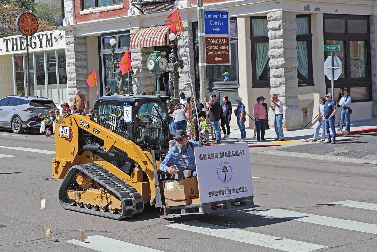 Douglas "Stretch" Baker had the honor of being this year's Jim Butler Days Parade Grand Marshal ...