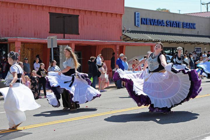 The Jim Butler Days Parade made its way down Main Street in Tonopah on Saturday, May 23, with t ...
