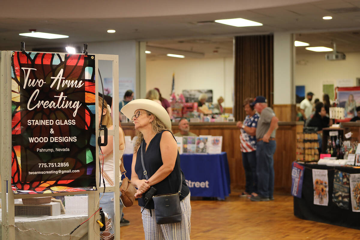 The Craft and Vendor Fair at Jim Butler Days was expanded to two days this year, a change that ...
