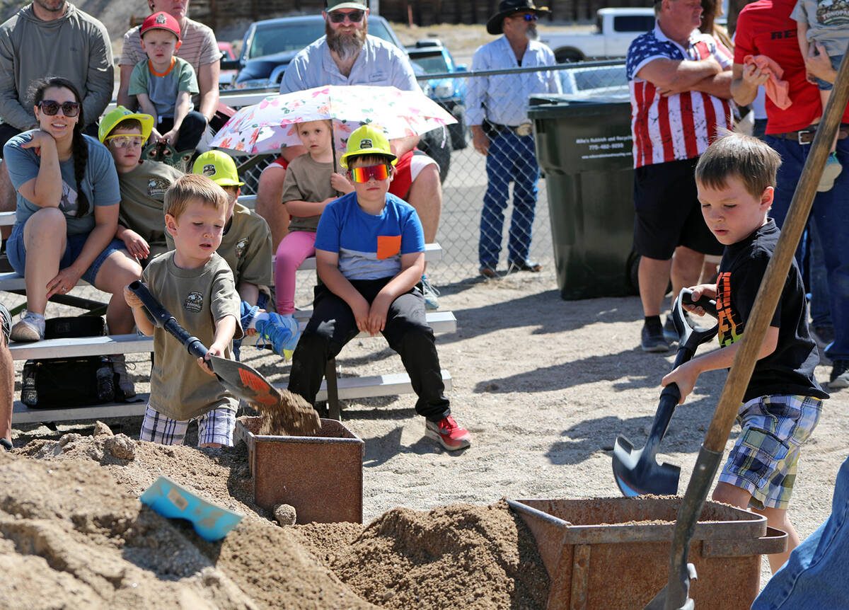 Mini miners in the making take part in the Youth and Junior Mining Events on Sunday, May 24, mu ...
