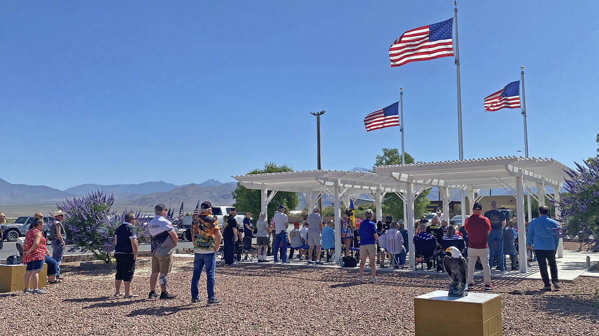 The Veterans of Foreign Wars Post #10054 hosted at Memorial Day Ceremony the morning of May 25, ...