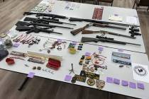 Over 400 birds, 11 firearms and cockfighting implements were some of the items authorities seiz ...