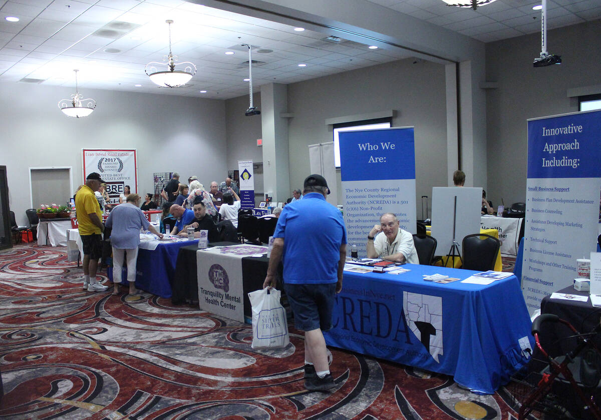 The Pahrump Community Business Fair will be held at the NyE Communities Coalition Saturday, Jun ...
