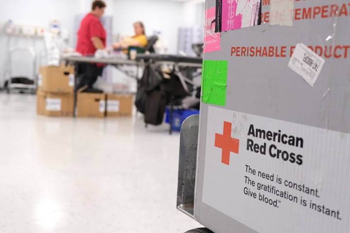 “Blood donations often decrease during the summer as the school year ends, families travel an ...