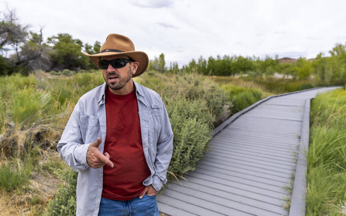 Patrick Donnelly, Great Basin director with the Center for Biological Diversity, talks gro ...