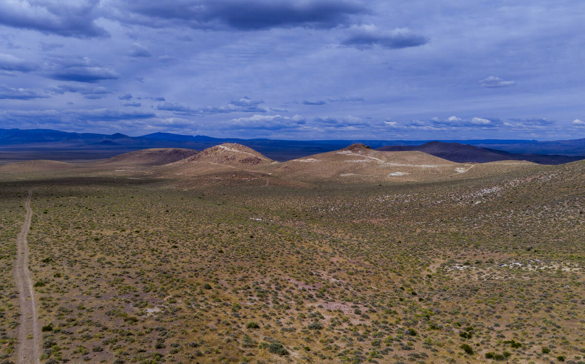 Several peaks that could disappear from the landscape if a proposed North Bullfrog gold mine op ...