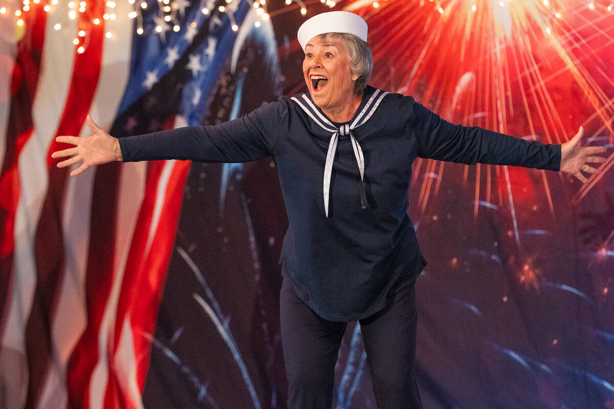 Nevada Silver Tappers and Ms. Senior Golden Years 2026 USO Benefit Show. (John Clausen/Pahrump ...