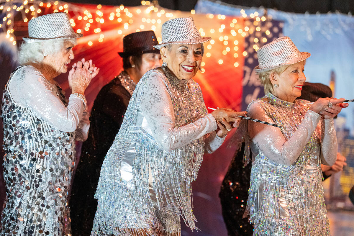 Nevada Silver Tappers and Ms. Senior Golden Years 2026 USO Benefit Show. (John Clausen/Pahrump ...