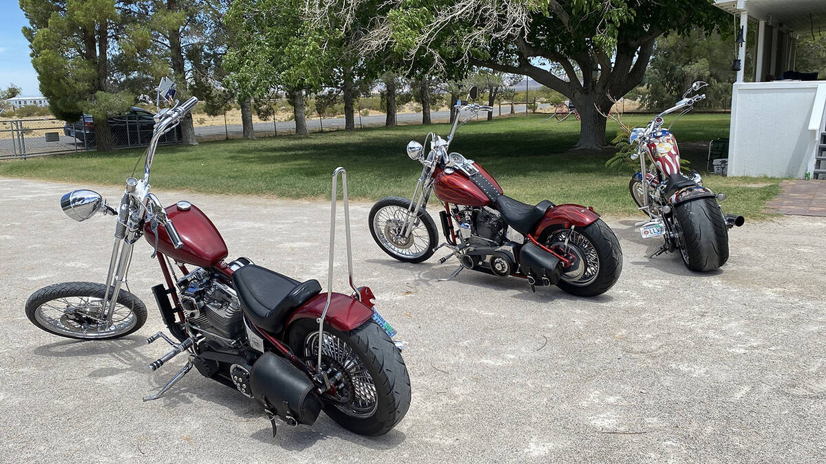 Crystal resident Laura Vavricka and her husband Pete are the proud owners of several motorcycle ...