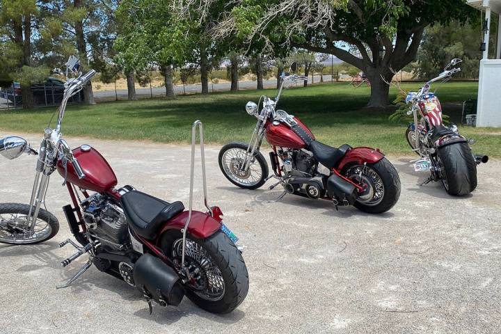 Crystal resident Laura Vavricka and her husband Pete are the proud owners of several motorcycle ...