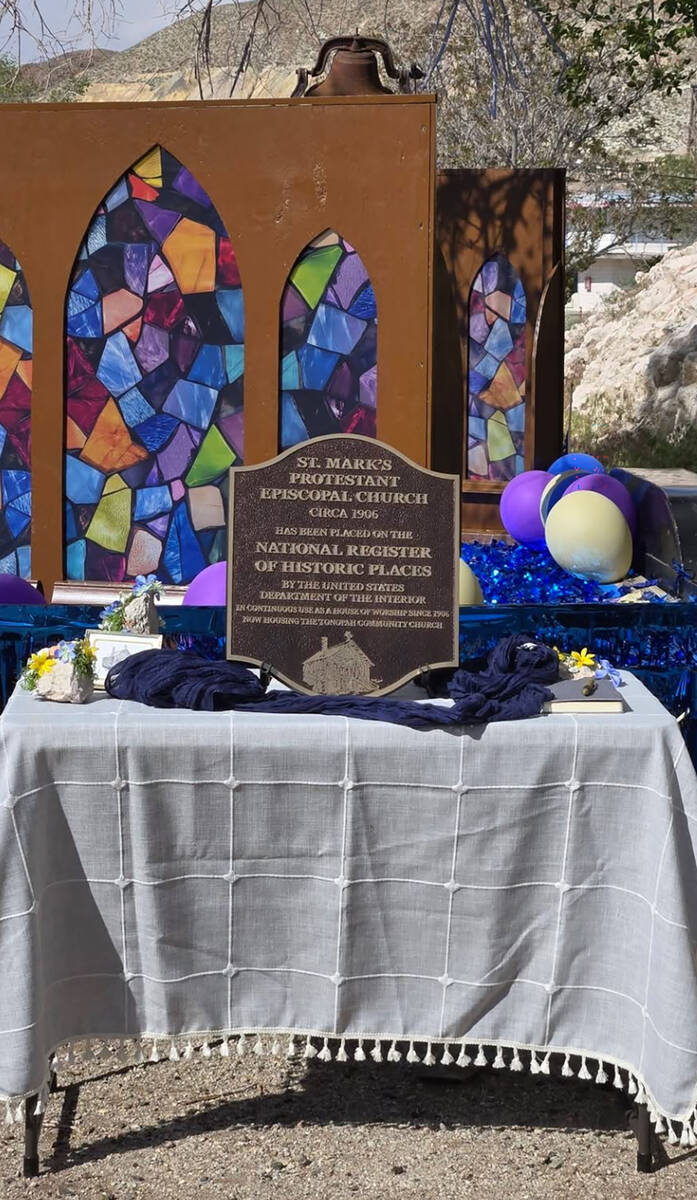 The new St. Mark's P.E. Church Historical Marker was unveiled on Saturday, May 23, celebrating ...