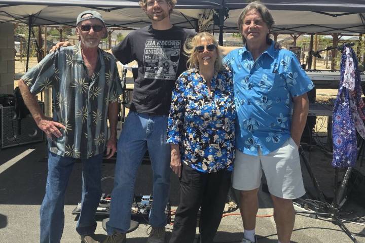 Listen to Pahrump’s newest band “City Catz” perform live popular 70s/80s era rock at the ...