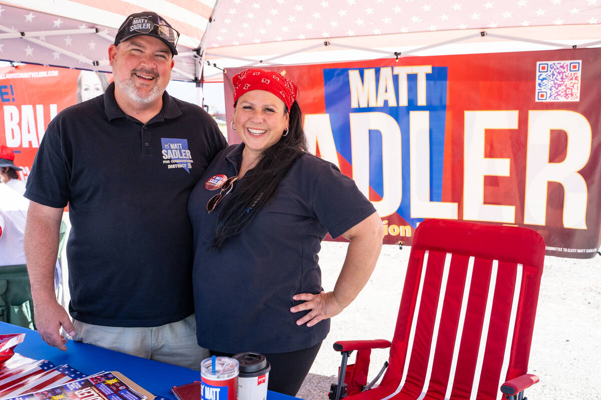 As of Wednesday at 7:11 p.m., Republican challenger Matt Sadler was ahead in the District 5 com ...