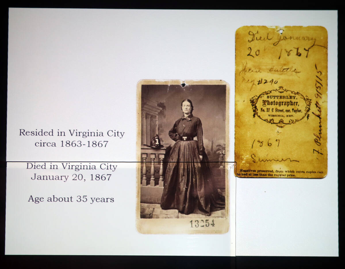 The name Julia Bulette has become legend in Northern Nevada, where this Old West prostitute was ...