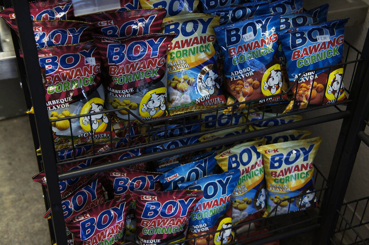 Oh My Lumpia! sells various Filipino snacks like Boy Bawang, a popular fried corn nut snack in ...