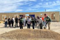 AngloGold Ashanti officially broke ground on its new Community Relations Building in Beatty on ...