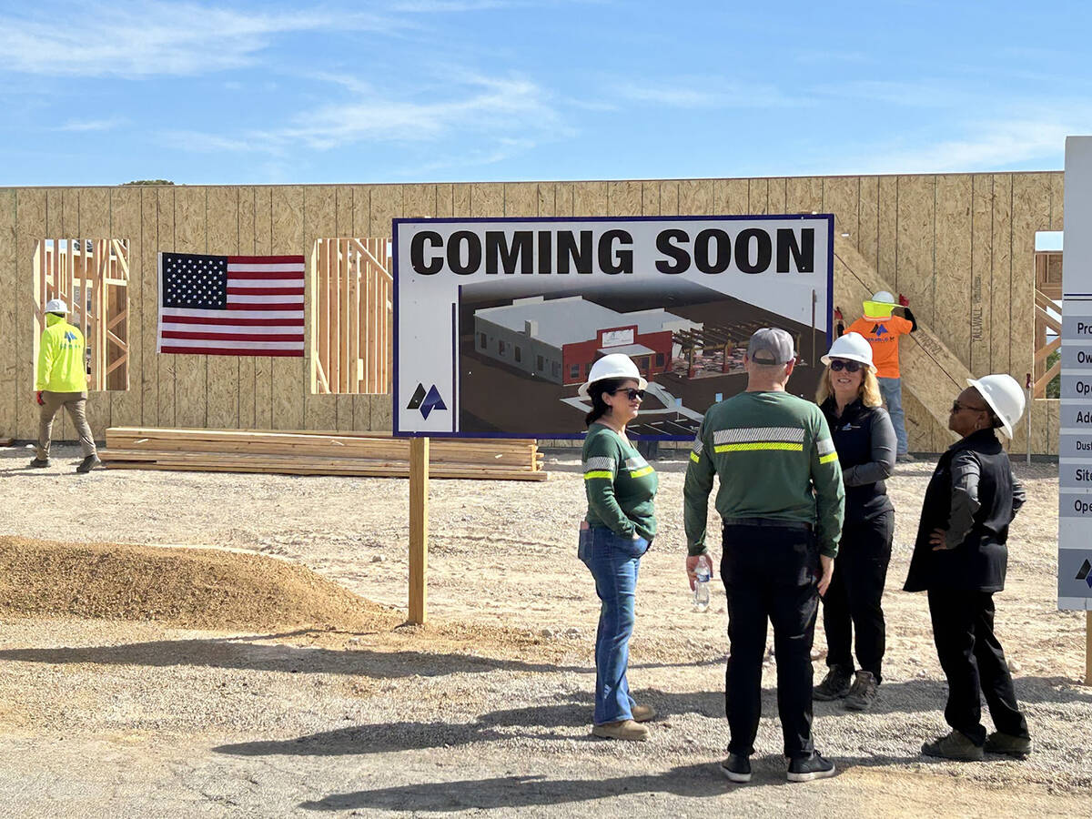Nick Fouche, senior vice president for AngloGold Ashanti's Nevada projects, hopes tourists and ...
