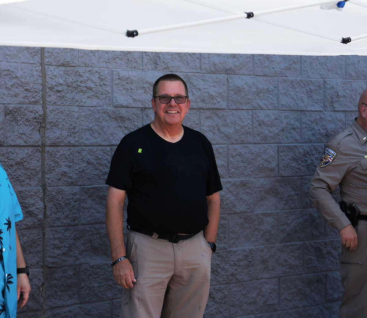 “We raised a lot of money ... that's going to a very good organization, and I'm glad that we ...