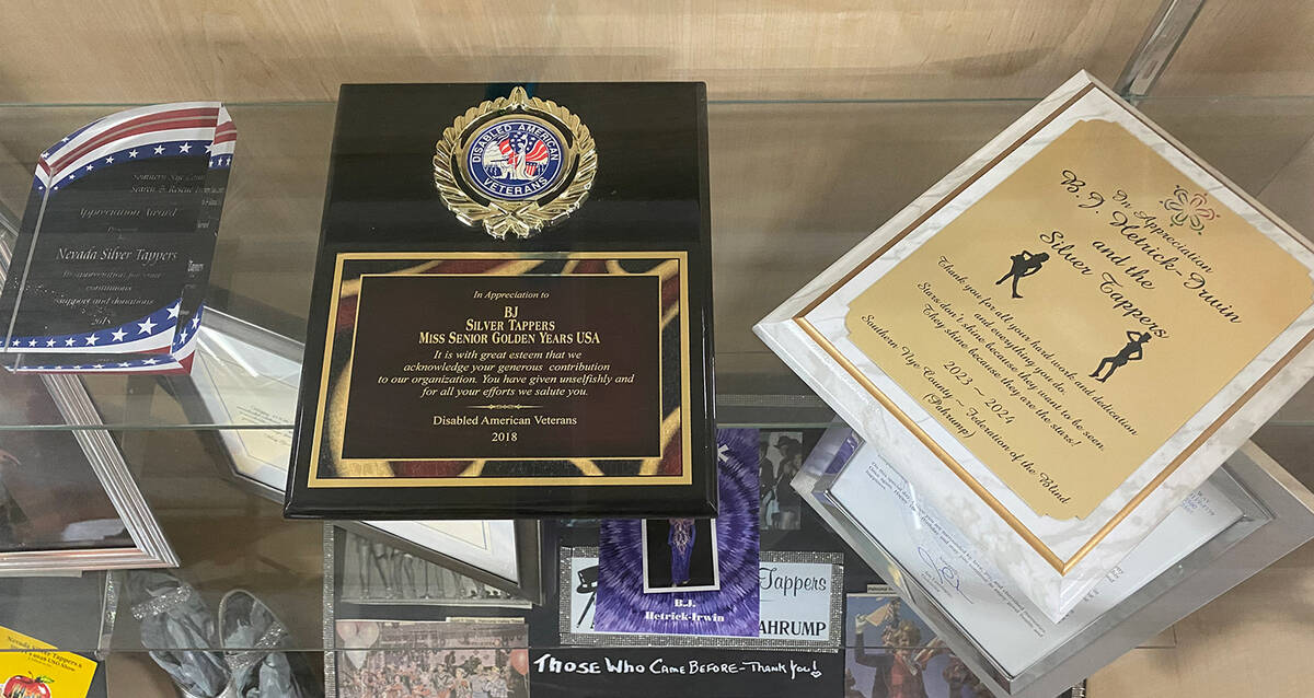 The Nevada Silver Tappers and Ms. Senior Golden Years and founder B.J. Hetrick-Irwin have been ...