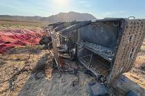 The balloon’s hard landing resulted in an explosion after the basket tipped, director of Nye ...
