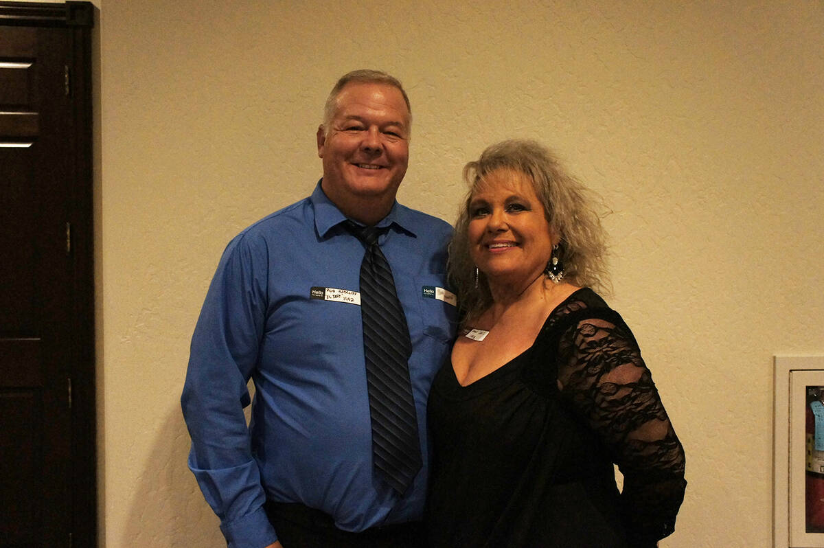 Charles Radcliff (left) and Dawn Radcliff (right) are the husband-and-wife duo who organized th ...