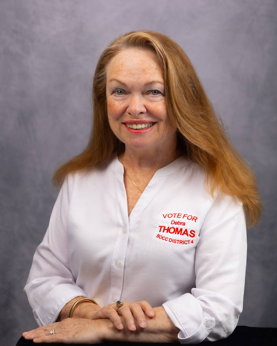 Debra Thomas has won the Republican primary for county commissioner, District 4, with 53.3% of ...