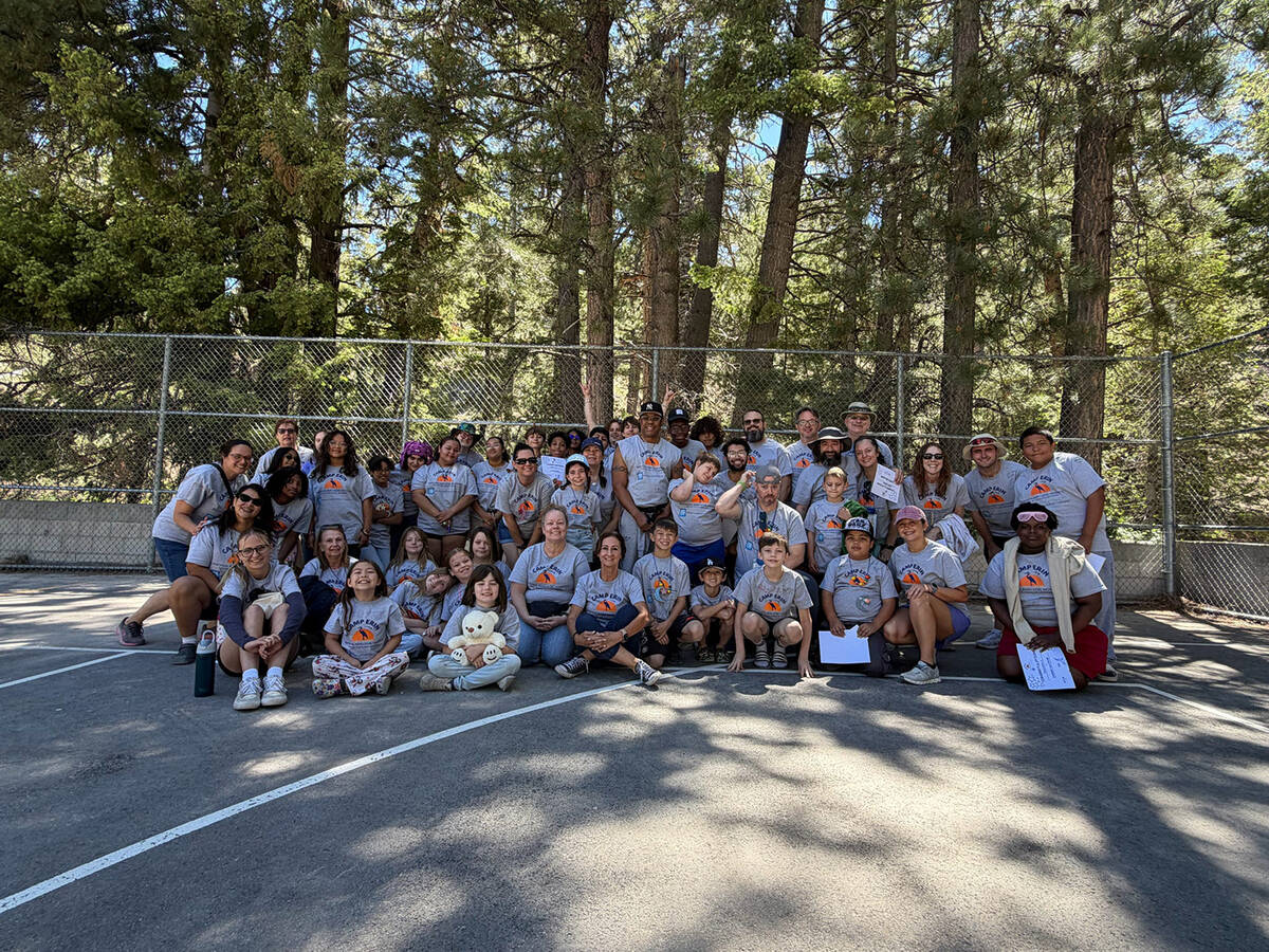 The Nathan Adelson Hospice Foundation held its 16th annual Camp Erin last weekend in Las Vegas. ...