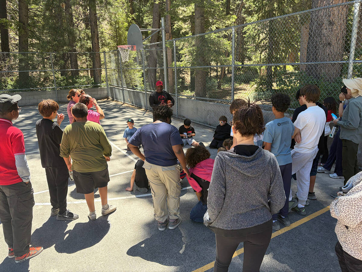 This year's Camp Erin in Las Vegas saw over 30 children and teens from across Southern Nevada a ...