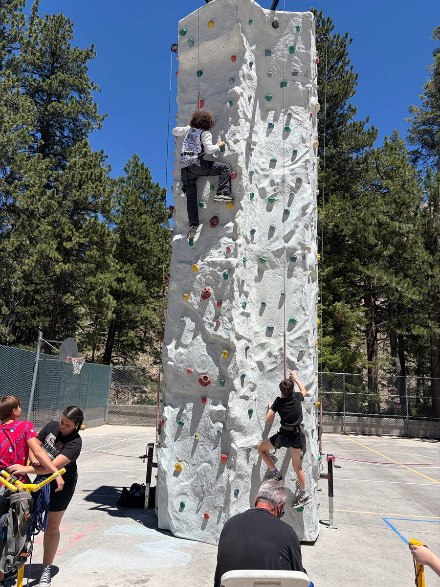 During the three-day program, attendees participated in traditional camp activities like rock c ...
