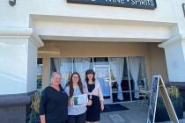 The Wine Down owner and operator Joelle Bolton, left, created the Keith Bolton Memorial Scholar ...
