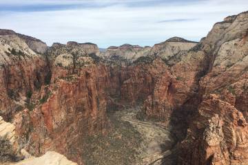 Zion National Park, like other national parks that usually charge for entry, will be free to en ...