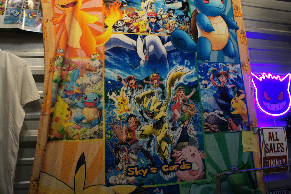 Sky's Cards currently carries Pokémon, Magic: The Gathering, One Piece Card Game, and Disney L ...