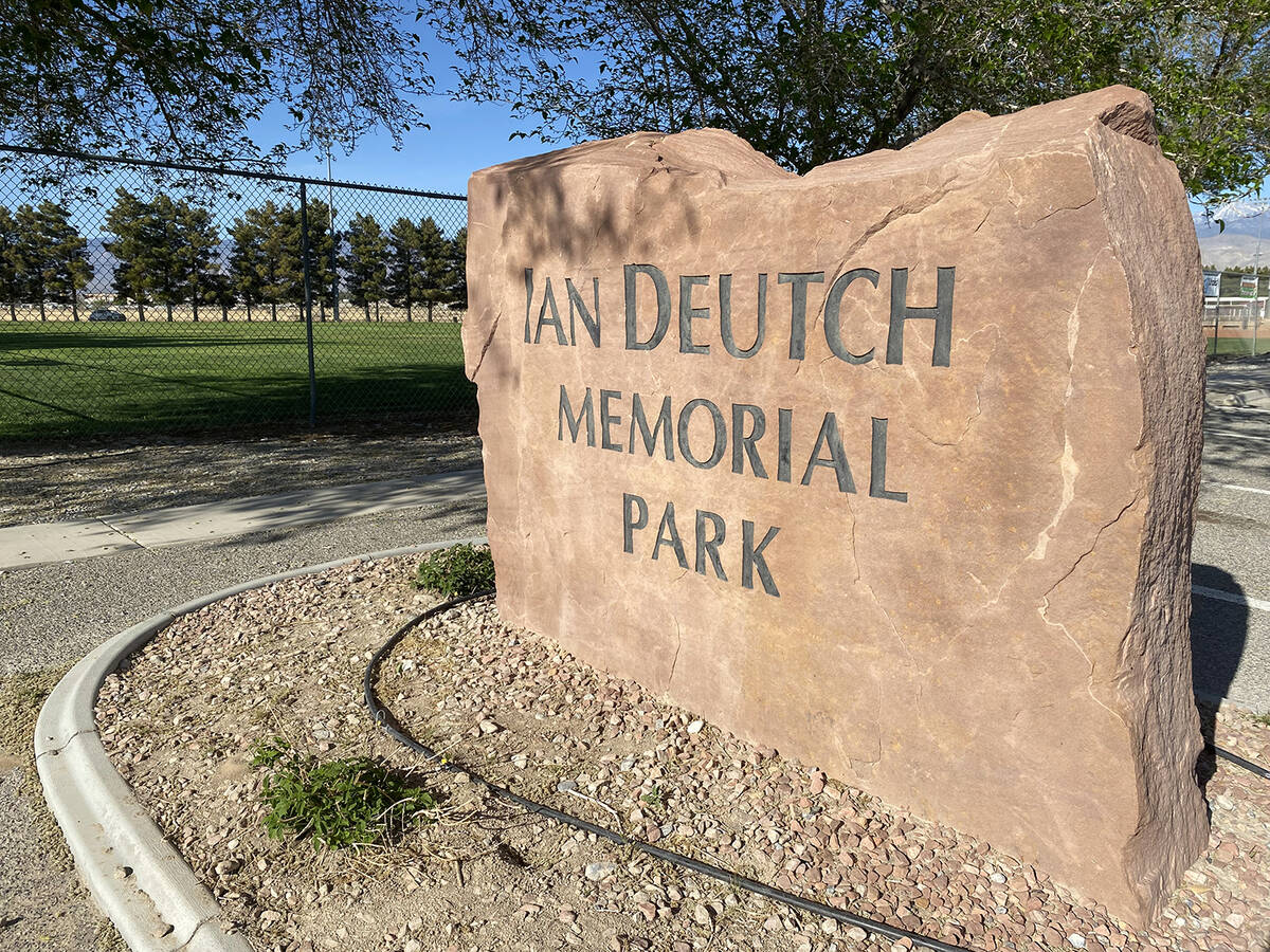 The town of Pahrump's annual fireworks spectacular will take place at Ian Deutch Memorial Park ...