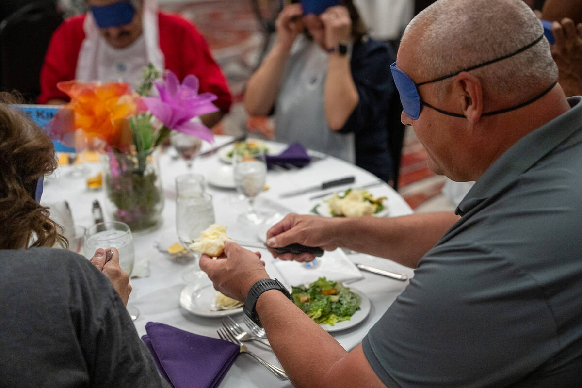 Pahrump Valley Lions Club's 2026 Dinner in the Dark. (John Clausen/Pahrump Valley Times)