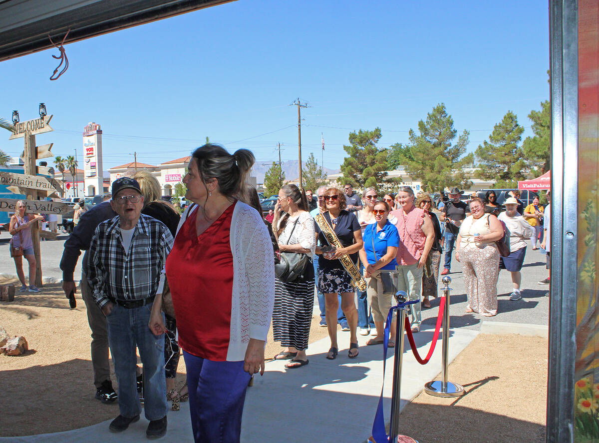 The parking lot at Petrack Park was bustling with activity as residents joined town and county ...