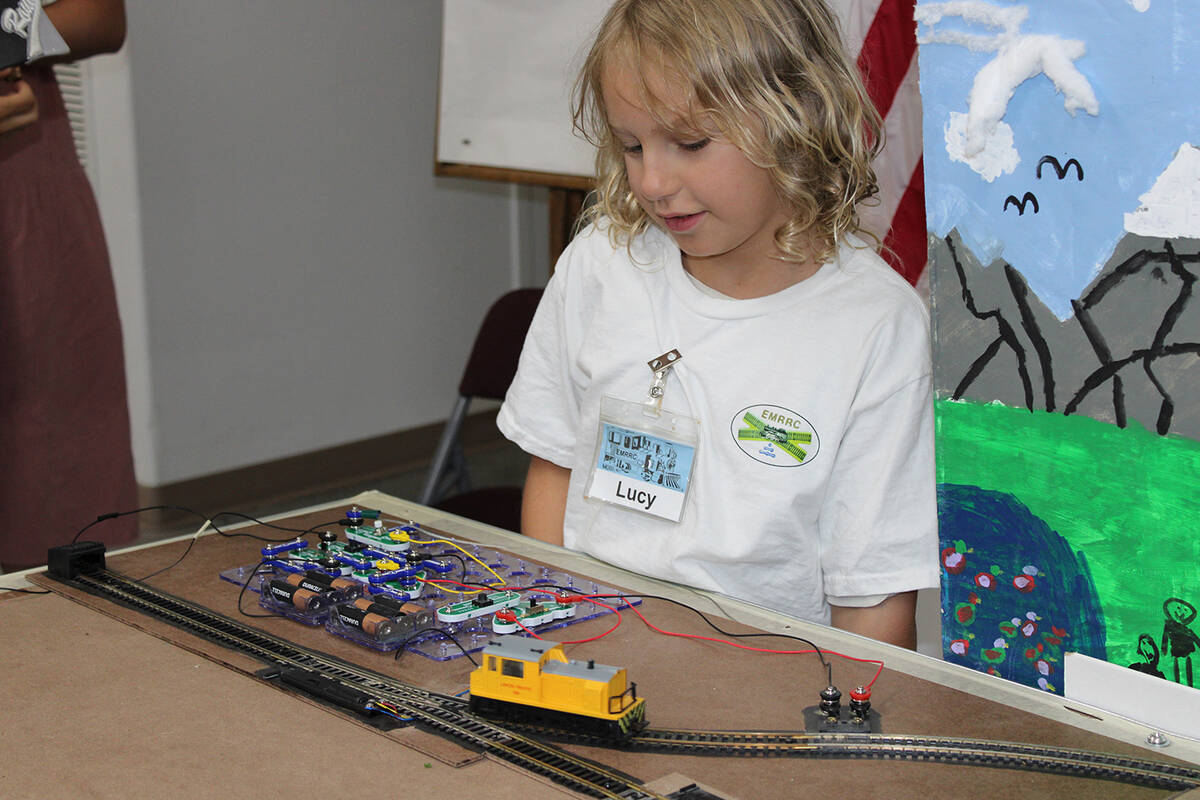 Lucy Farmer is a member of the Pahrump Model Railroad Club's Educational Model program and has ...
