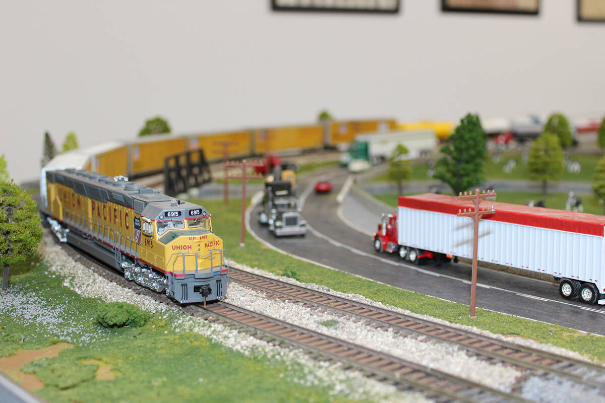 Pahrump Model Railroad Club Show at the Pahrump Valley Museum, June 26 and 27. (Robin Hebrock/P ...