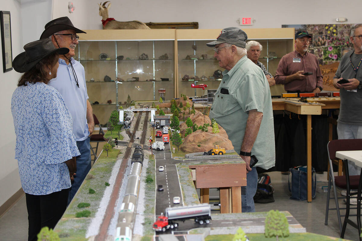 Pahrump Model Railroad Club Show at the Pahrump Valley Museum, June 26 and 27. (Robin Hebrock/P ...