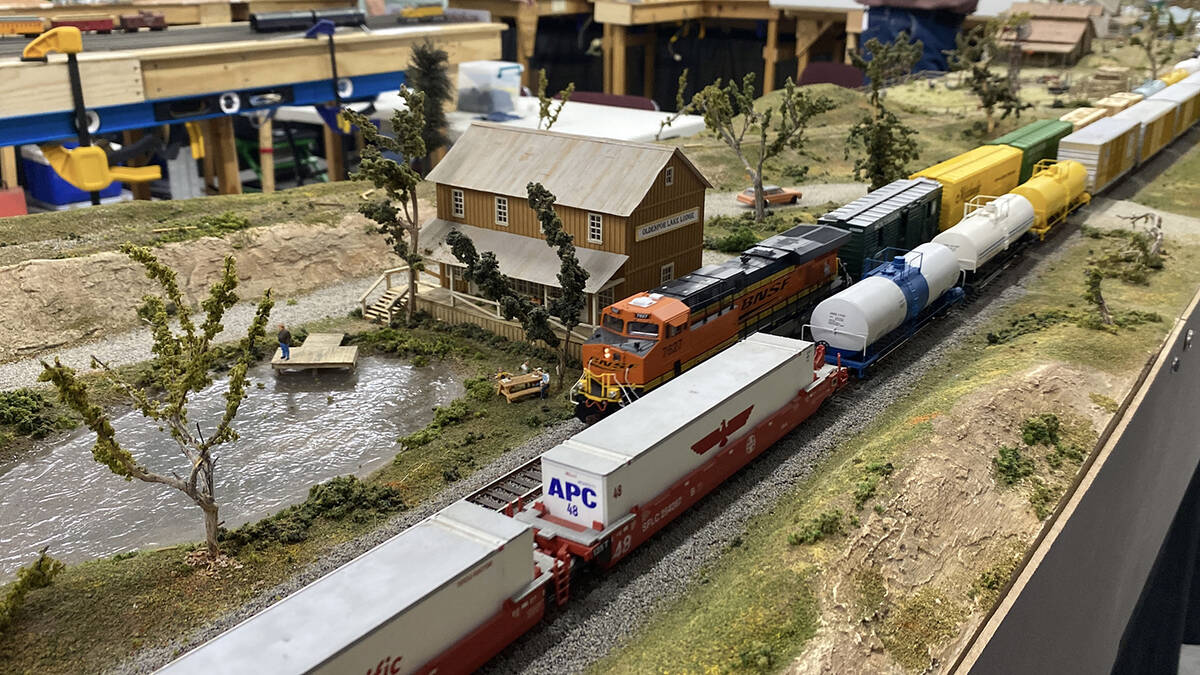 Pahrump Model Railroad Club Show at the Pahrump Valley Museum, June 26 and 27. (Robin Hebrock/P ...