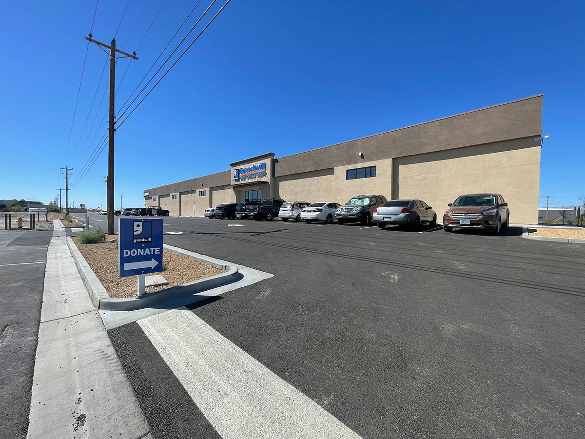 Once located in the old Floyd's Ace Hardware Building for over a decade, the Goodwill in Pahrum ...