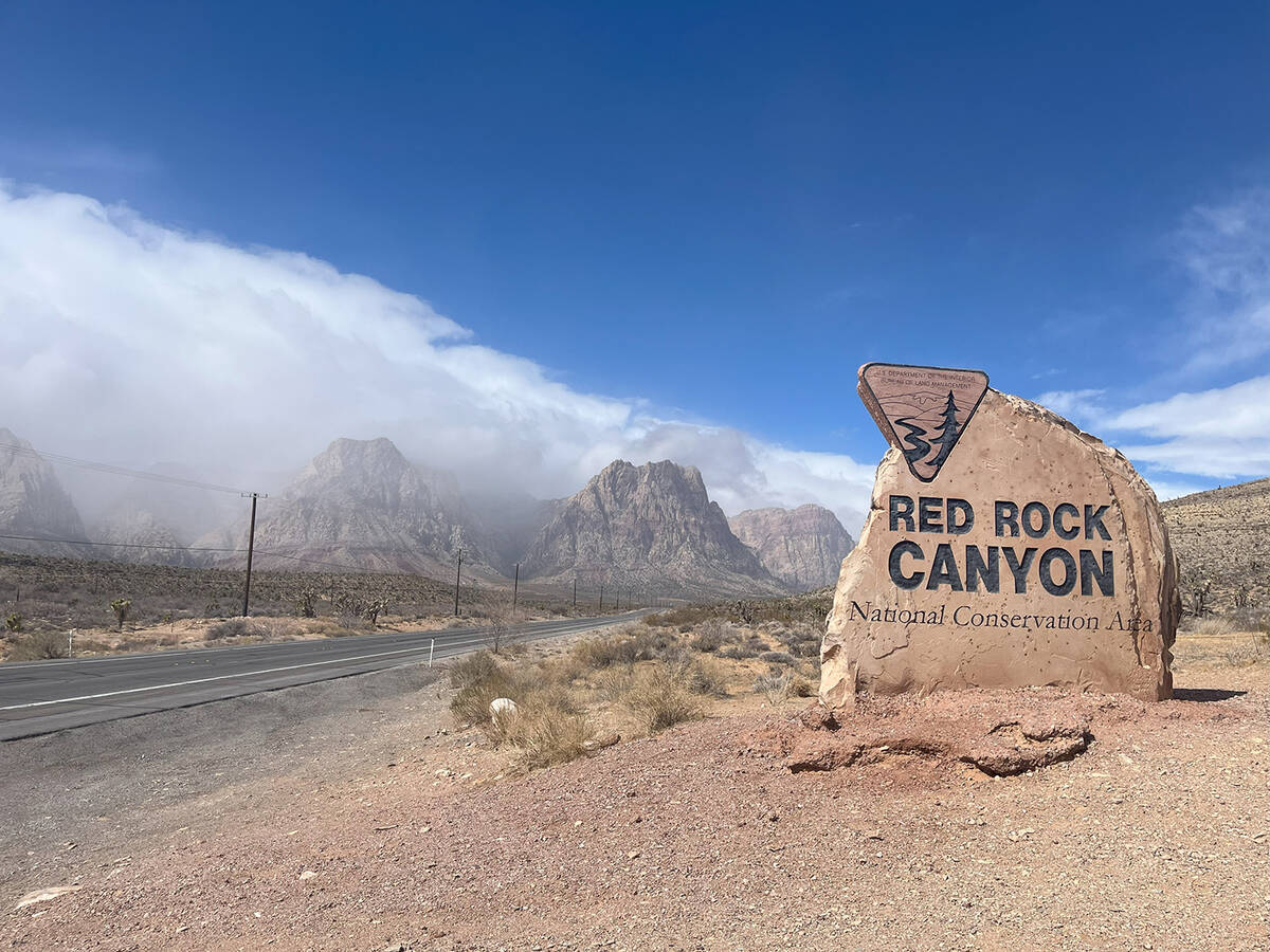 The Red Rock Canyon National Conservation Area outside Las Vegas will be free to visit on July ...