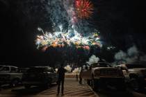 The town of Pahrump's annual Freedom Festival Fireworks Show took place Saturday, July 4 at its ...