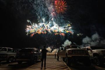 The town of Pahrump's annual Freedom Festival Fireworks Show took place Saturday, July 4 at its ...