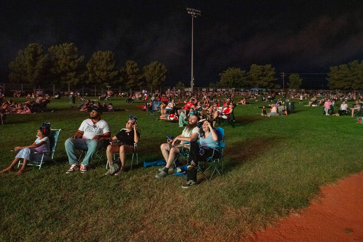 The grassy fields at Ian Deutch Memorial Park were host to hundreds of families who set up with ...